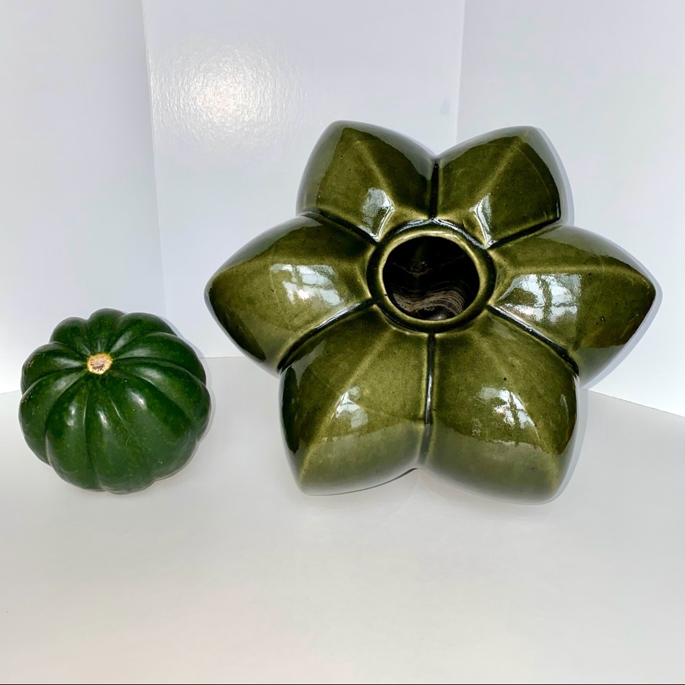 Royal Haeger Vase Restaurant Home Decor, Drk Green